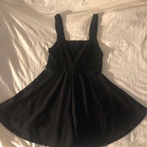 Urban Outfitters Black Skater Skort Romper-Size Small